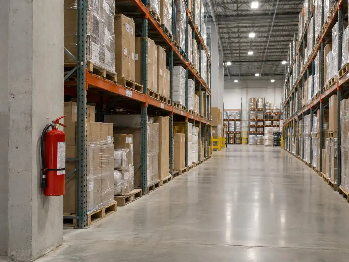 warehouse storage racks