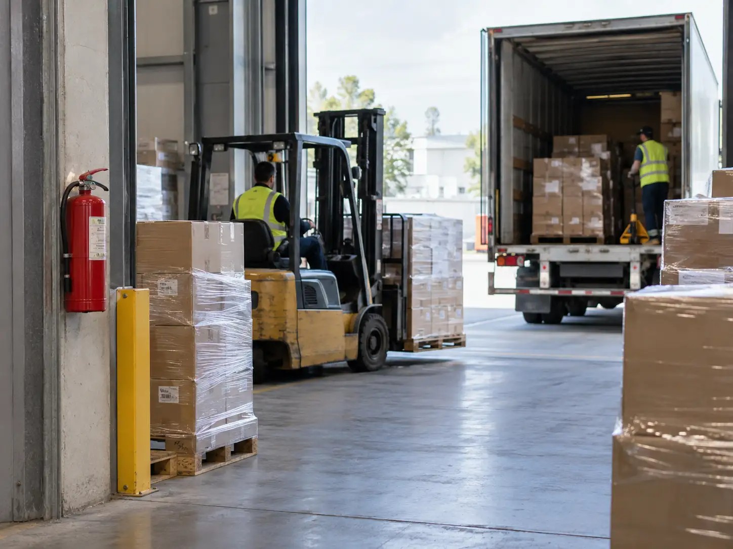 loading bay fire risk